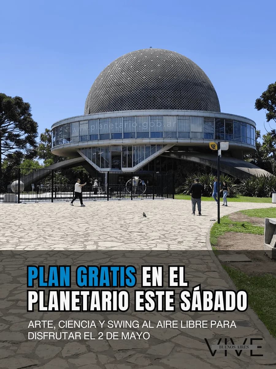 Plan gratis en el Planetario este sábado
